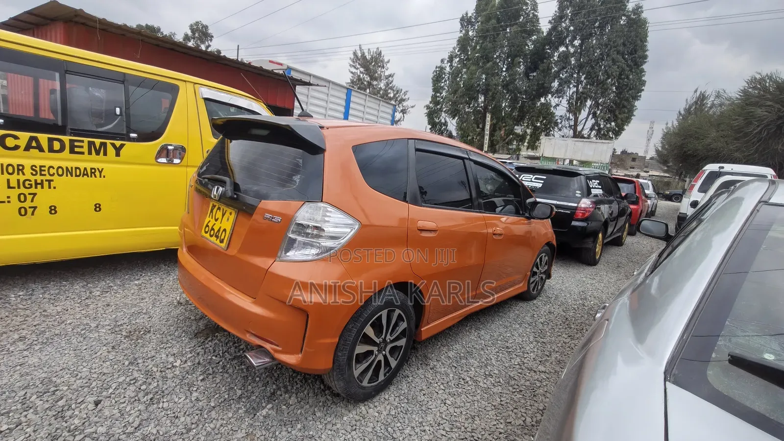 Honda Fit 2013 Orange