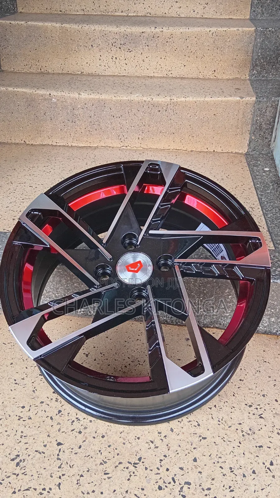 Size 15x6.5j Sport Rim Semi-Offset