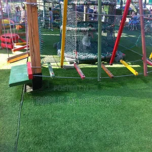 Institution School Playground Turf Grass