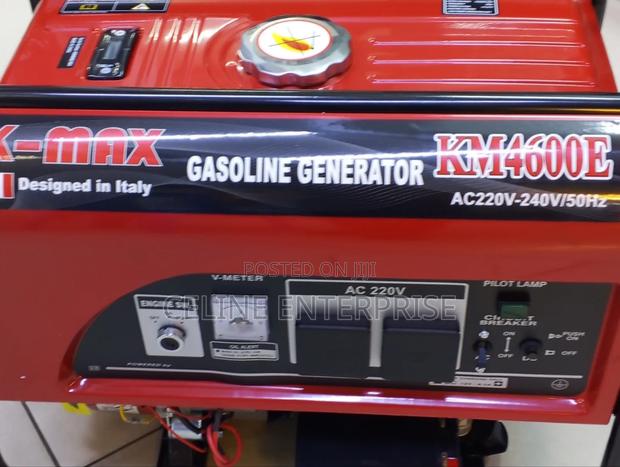 KMAX 4600E Petrol Generator – Powerful Dependable Performance - main view