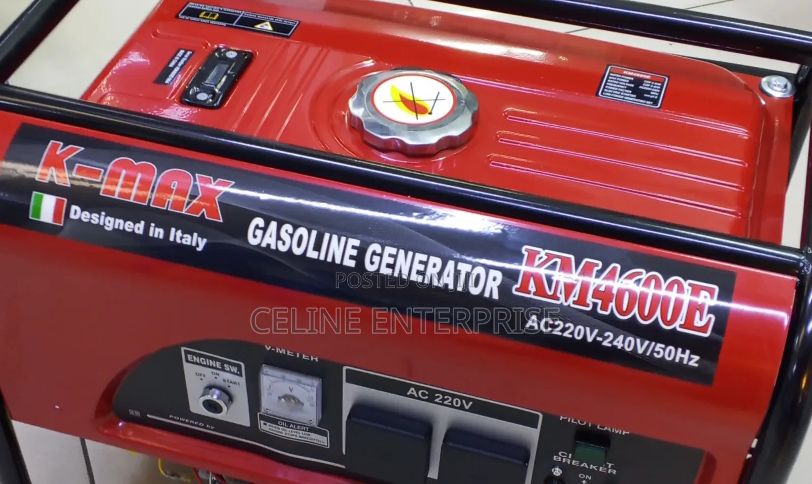KMAX 4600E Petrol Generator – Powerful Dependable Performance