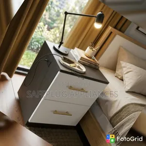 Bedside Table With Drawers – Modern Nightstand for Home Bedroom