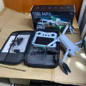 S101MAX Brushless Drone4KHD Dual Cam Screen Remote Foldable Quadcopter