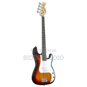Electric Bass With Split Coil and Long Scale Length