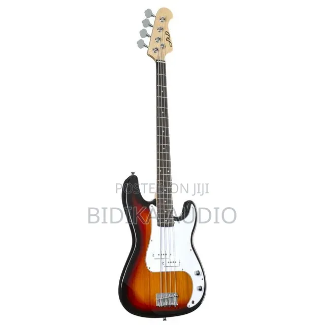 Electric Bass With Split Coil and Long Scale Length