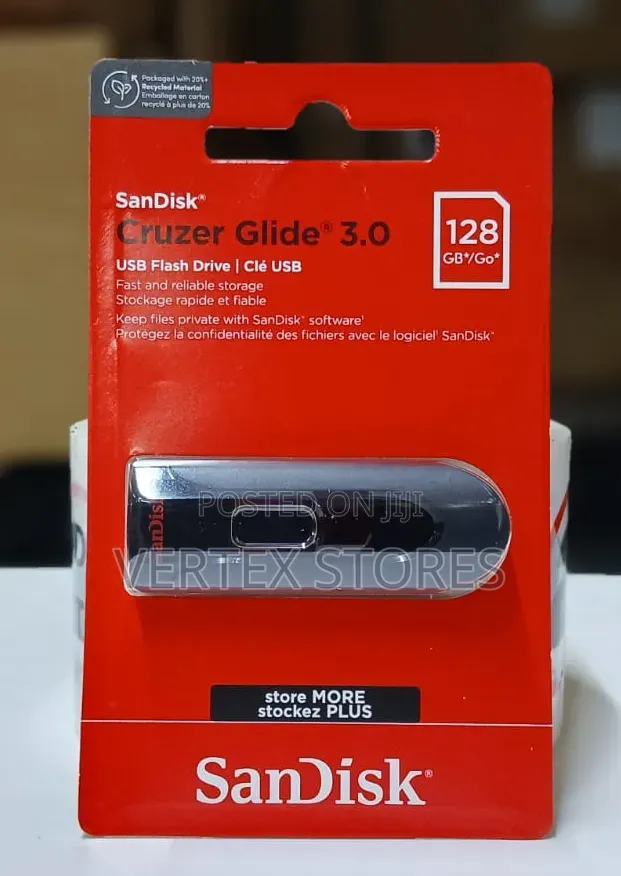 Sandisk Cruzer Glide 128gb 3.0 USB Flash Drive