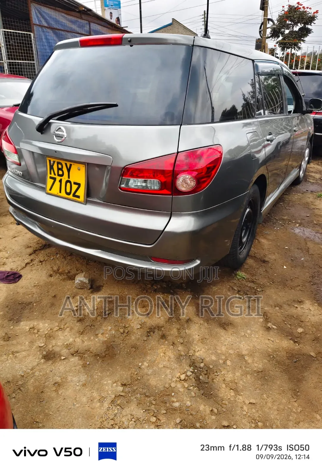 Nissan Wingroad 2008 Gray