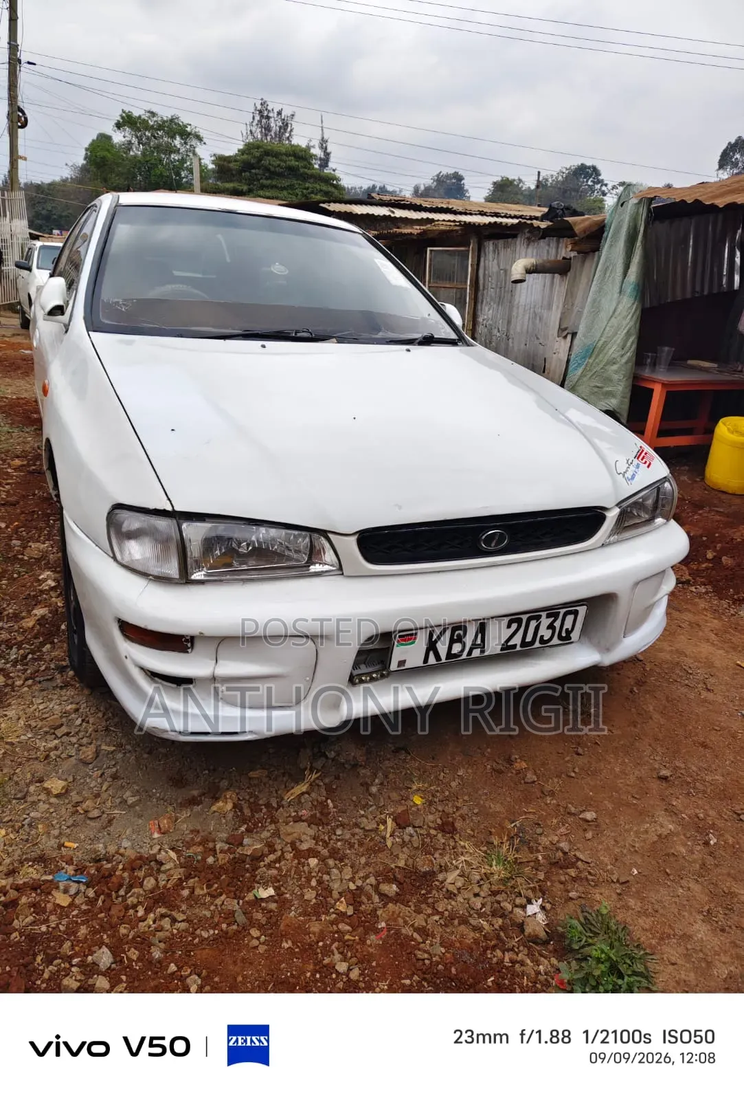 Subaru Impreza 2001 White
