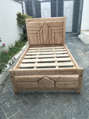 4 by 6 Brown Mocket Bed