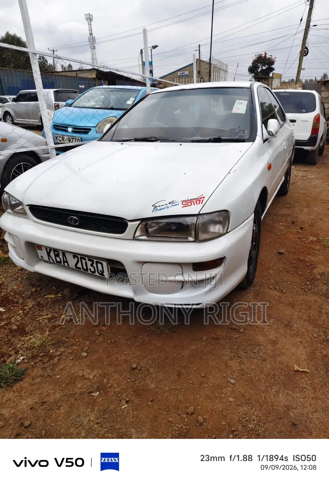 Subaru Impreza 2001 White