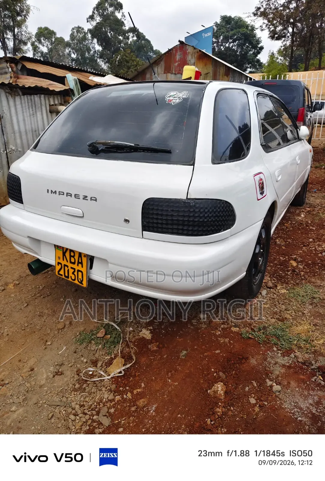 Subaru Impreza 2001 White