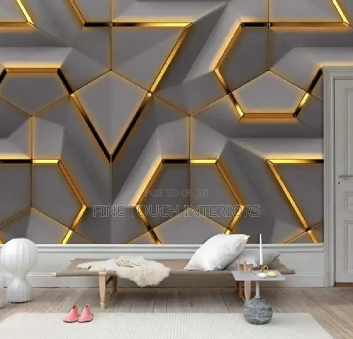 3D Wallpaper – Premium Textured Wall Covering