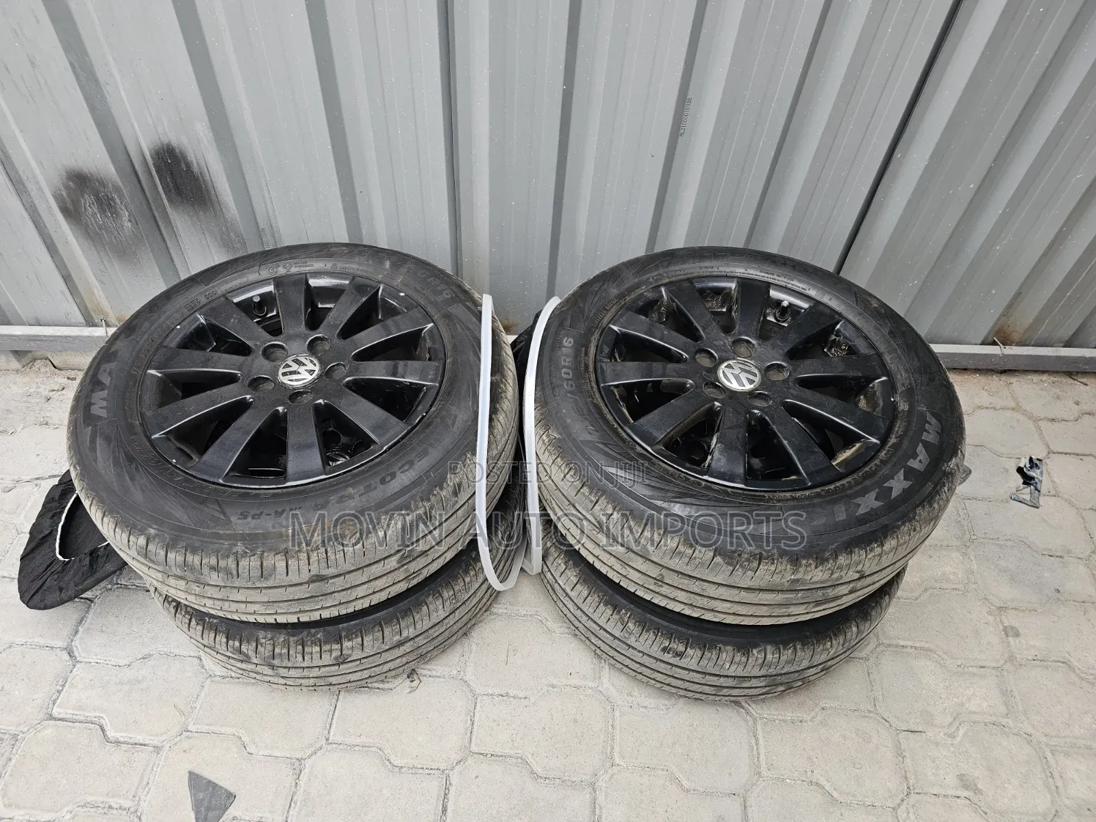 215/60 R16 Maxxis With Vw Rims