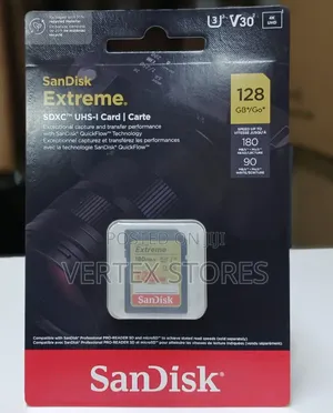 Sandisk Extreme Uhs 128gb Uhd