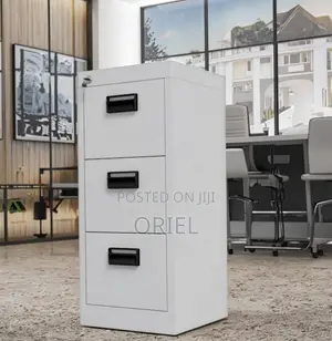 3-Drawer Office Storage Cabinet : File Storage Cabinet