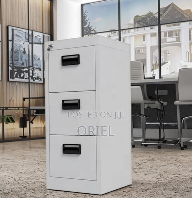 3-Drawer Office Storage Cabinet : File Storage Cabinet