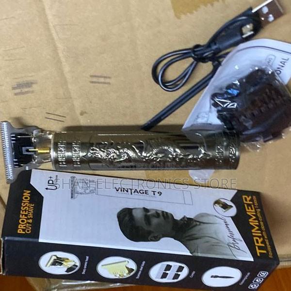 T9 Heavy Duty Vintage Barber Clipper Cordless Hair Beard Grooming Tr