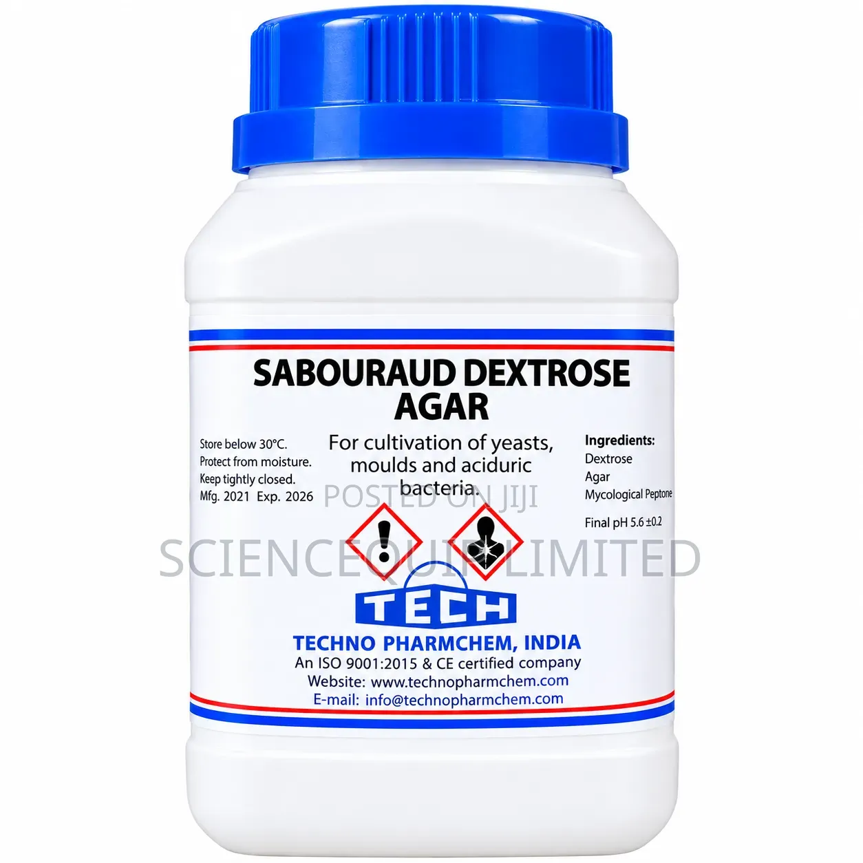 Sabouraud Dextrose Agar (Sda) | Fungal Culture Media | Yeast Mold