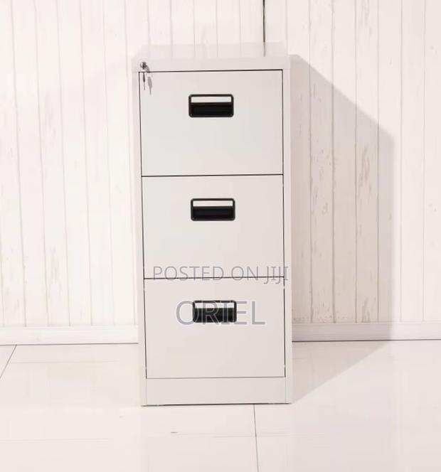 3-Drawer Office Storage Cabinet : File Storage Cabinet - thumbnail 2