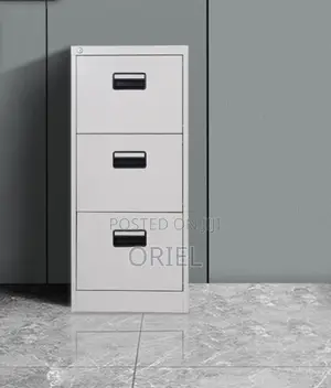 3-Drawer Office Storage Cabinet : File Storage Cabinet