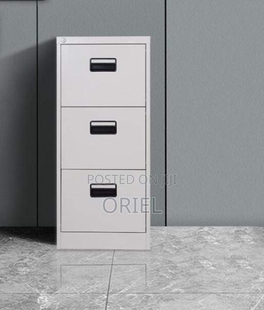 3-Drawer Office Storage Cabinet : File Storage Cabinet - thumbnail 4