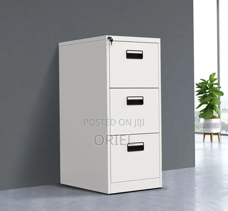 3-Drawer Office Storage Cabinet : File Storage Cabinet