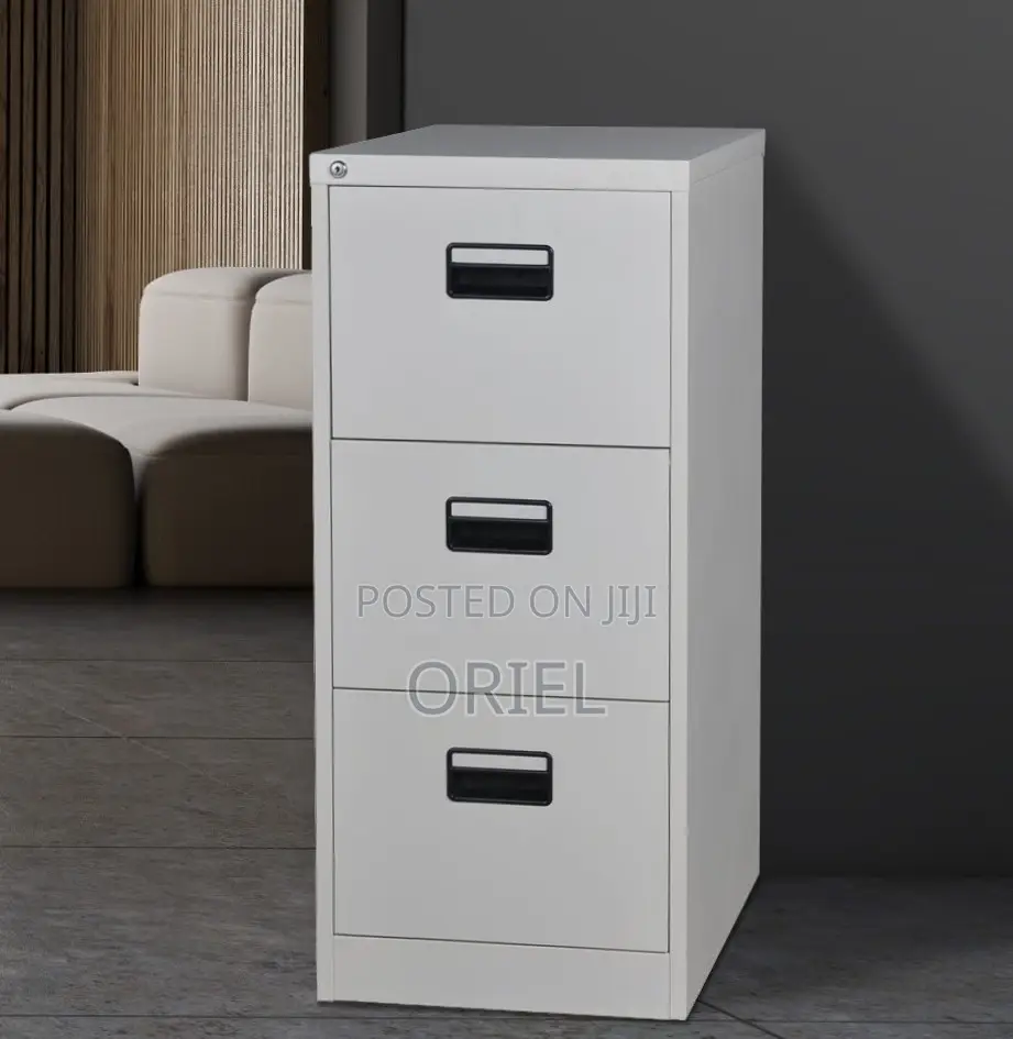3-Drawer Office Storage Cabinet : File Storage Cabinet