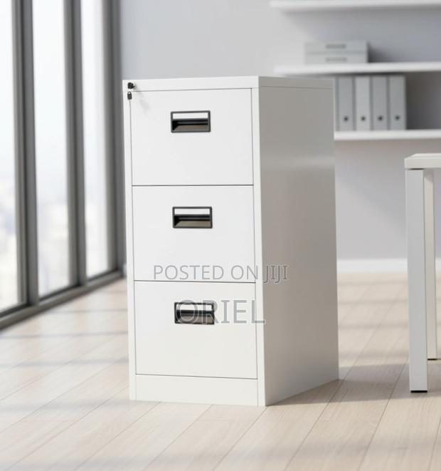 3-Drawer Office Storage Cabinet : File Storage Cabinet - thumbnail 12