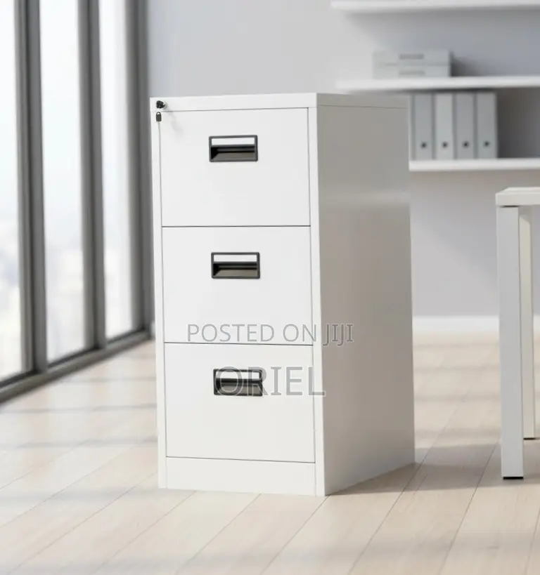 3-Drawer Office Storage Cabinet : File Storage Cabinet