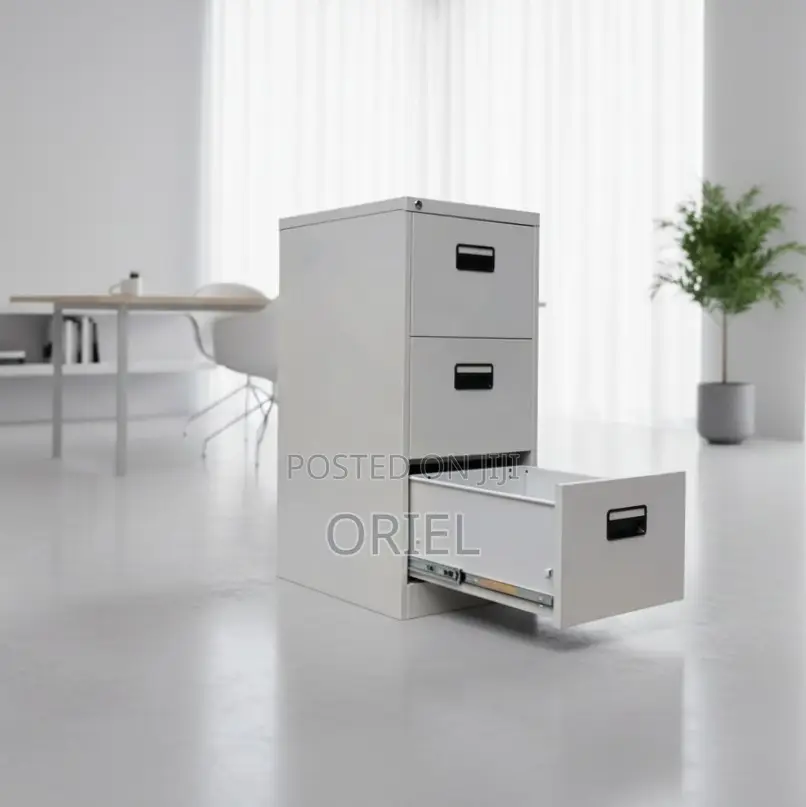 3-Drawer Office Storage Cabinet : File Storage Cabinet