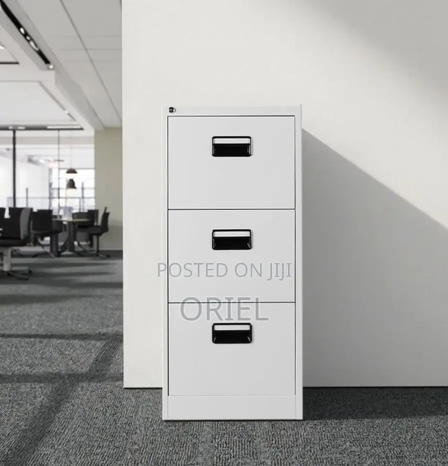3-Drawer Office Storage Cabinet : File Storage Cabinet