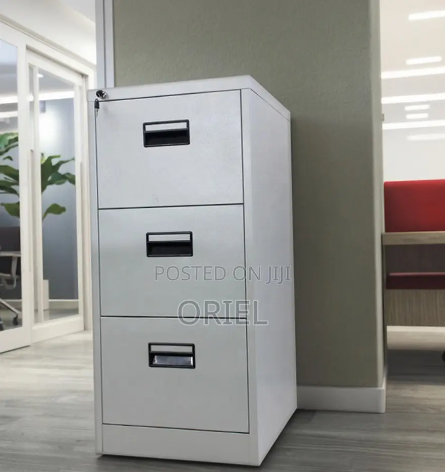 3-Drawer Office Storage Cabinet : File Storage Cabinet