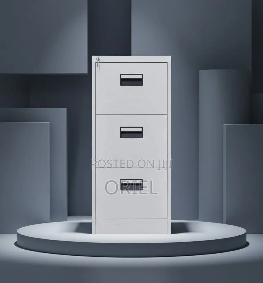 3-Drawer Office Storage Cabinet : File Storage Cabinet