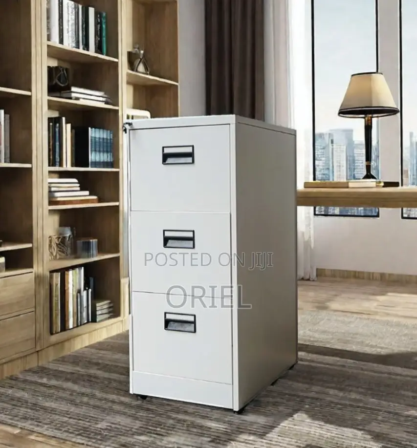 3-Drawer Office Storage Cabinet : File Storage Cabinet