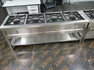 Stainless Steel 4 Gas Burner High Pressure