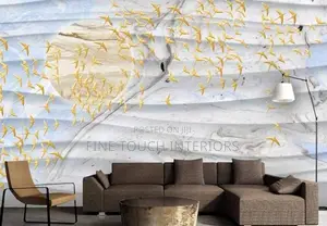 3D Wallpaper – Stylish Contemporary Wall Decor