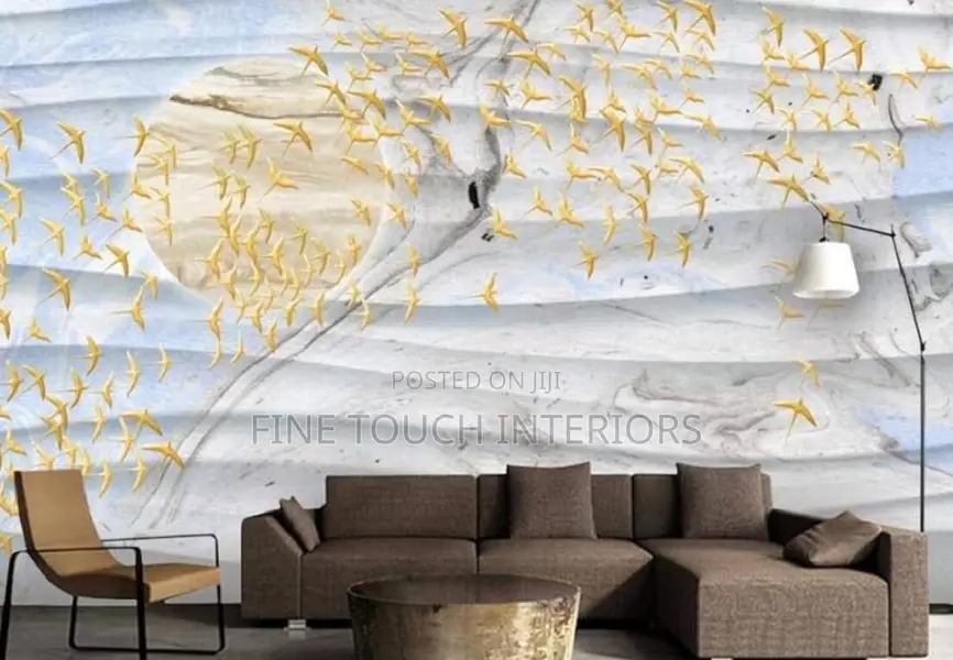 3D Wallpaper – Stylish Contemporary Wall Decor