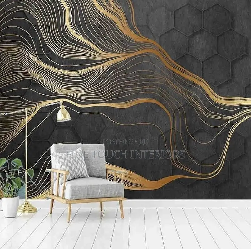 3D Wallpaper – Stylish Contemporary Wall Decor