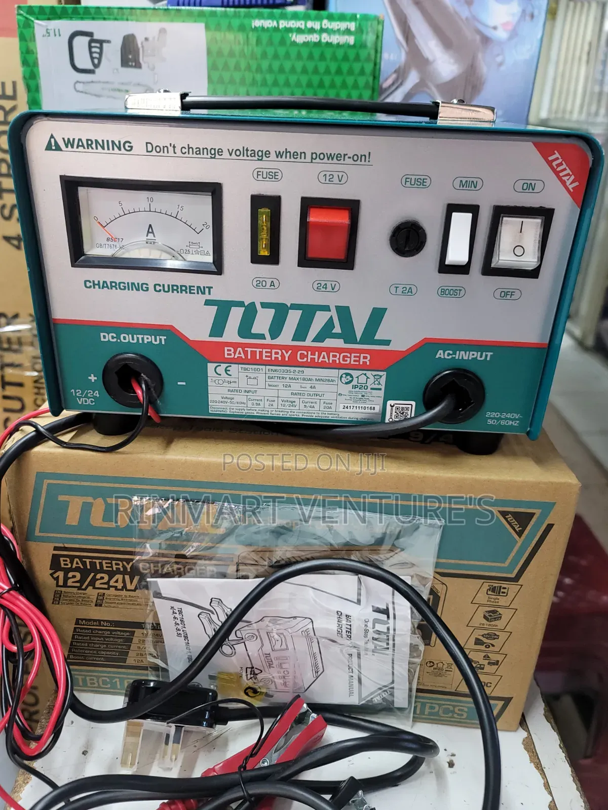 Total Battery Charger 12v/24v