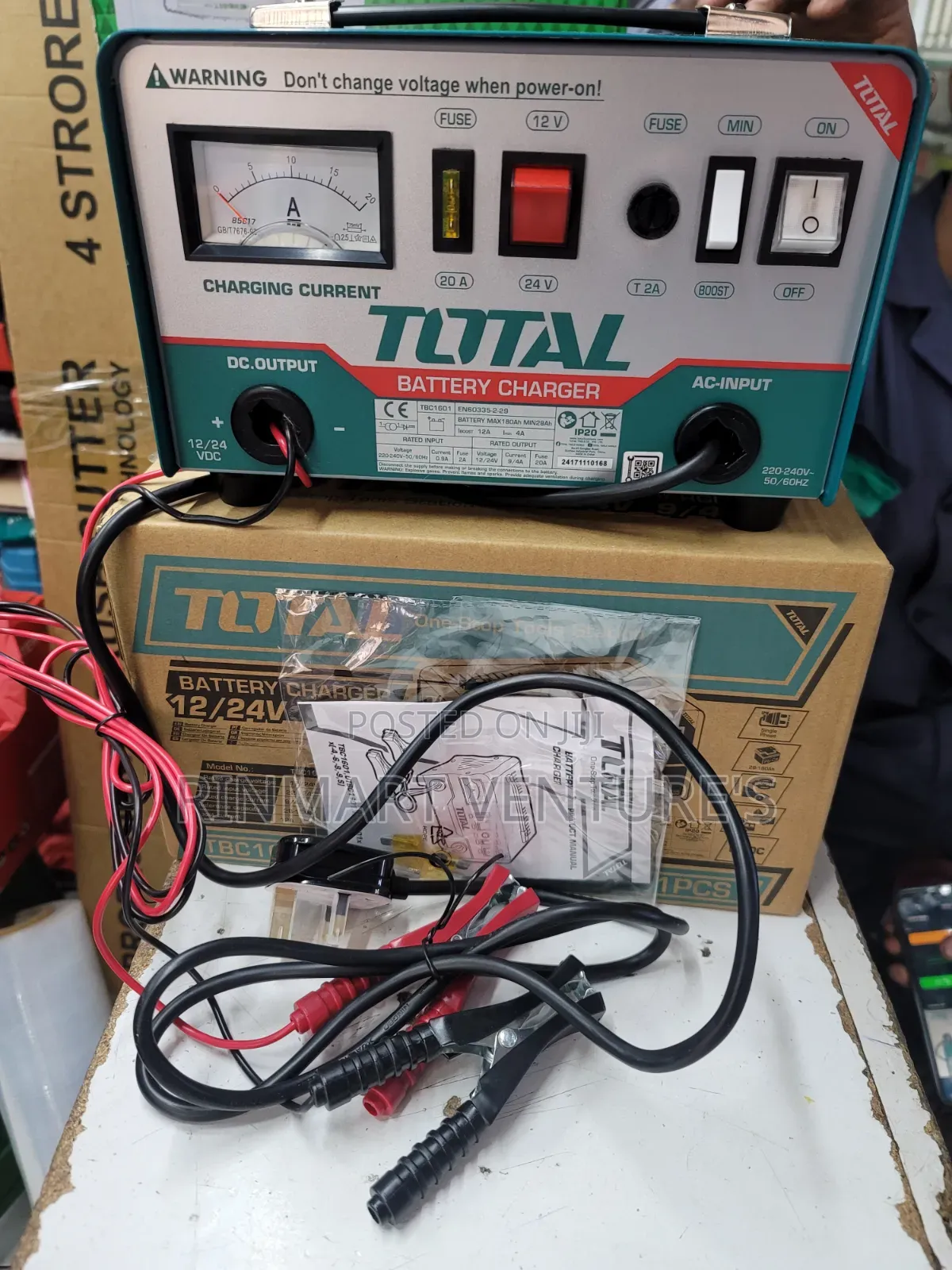 Total Battery Charger 12v/24v