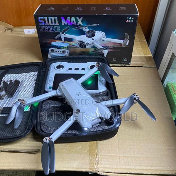 Foldable, Portable Design S101 MAX Brushless Drone HD Dual Camera