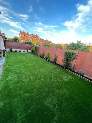 Instant Evergreen Compound Transformation With Turf Carpet
