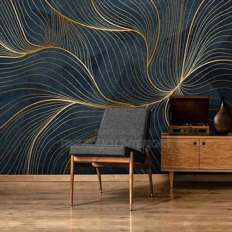 3D Wallpaper – Luxury Feature Wall Design