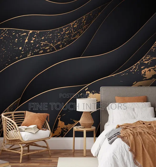 3D Wallpaper – Luxury Feature Wall Design