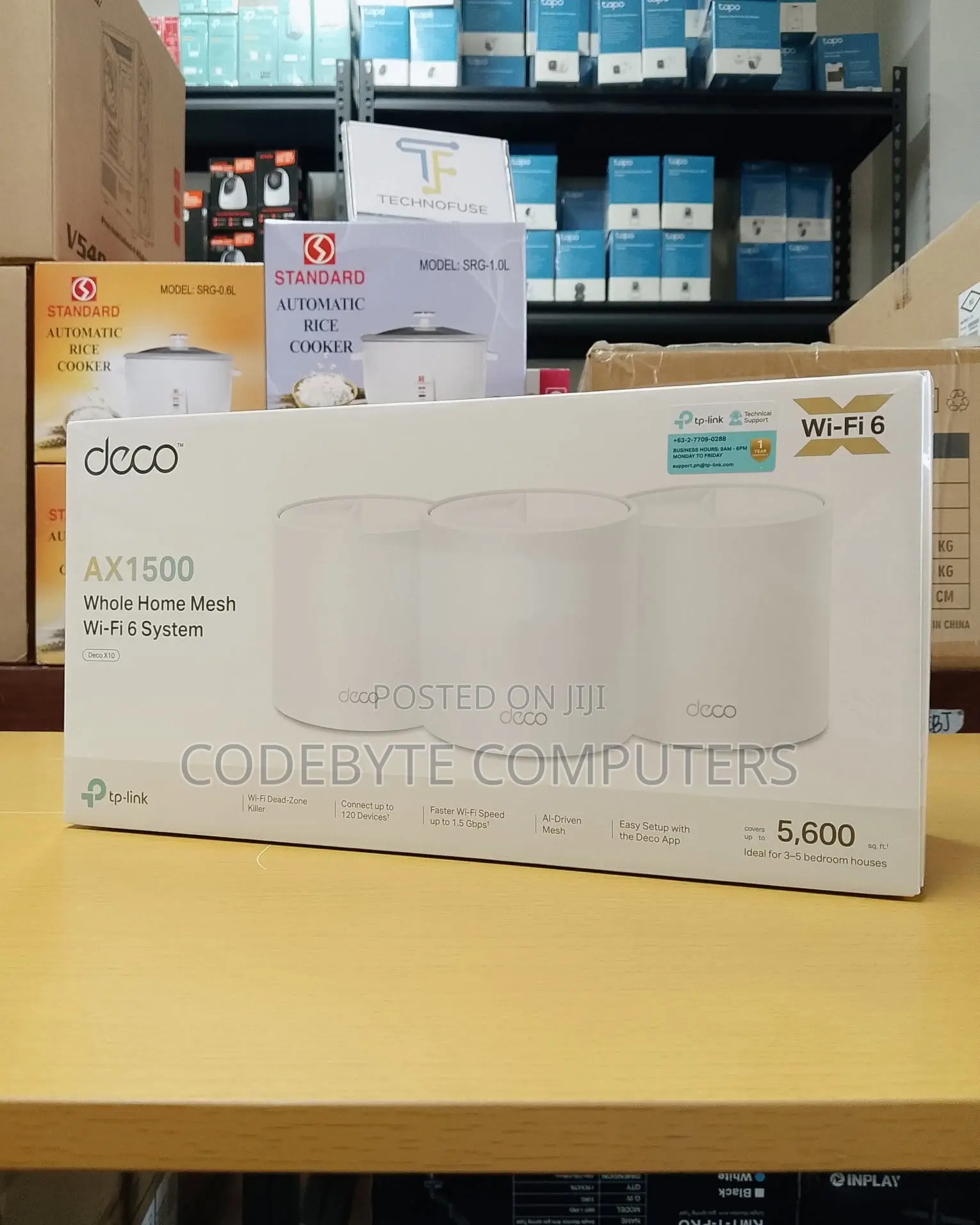 Deco X10 | AX1500 Whole Home Mesh Wi-Fi 6 System - TP-Link