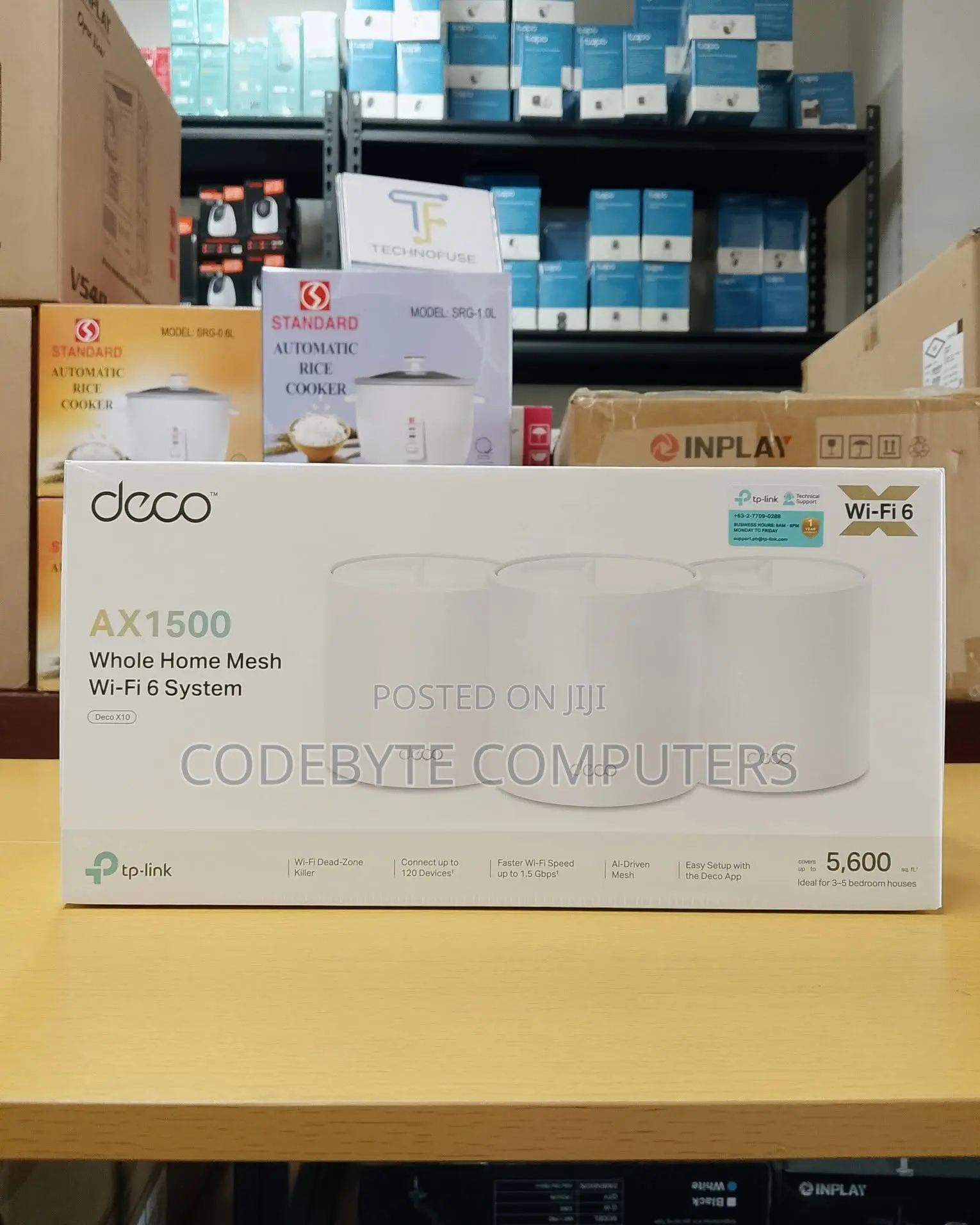 Deco X10 | AX1500 Whole Home Mesh Wi-Fi 6 System - TP-Link