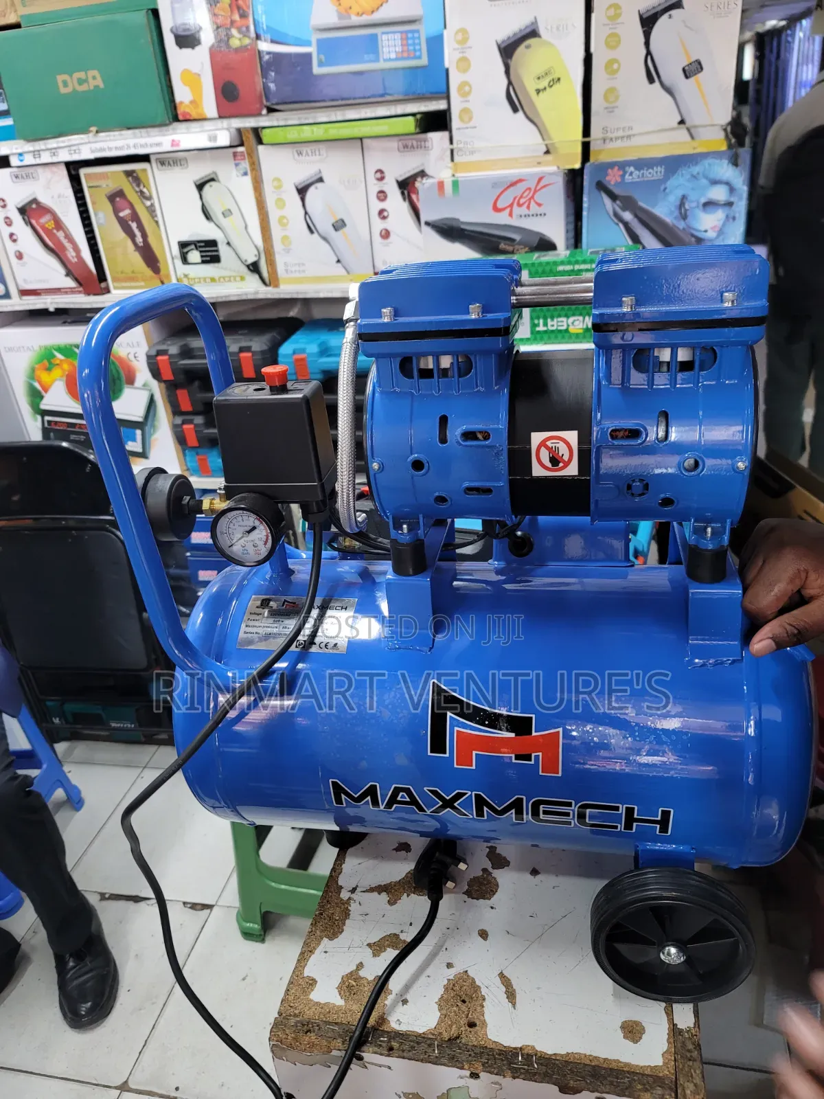 Maxmech Silent Electric Air Compressor 25l