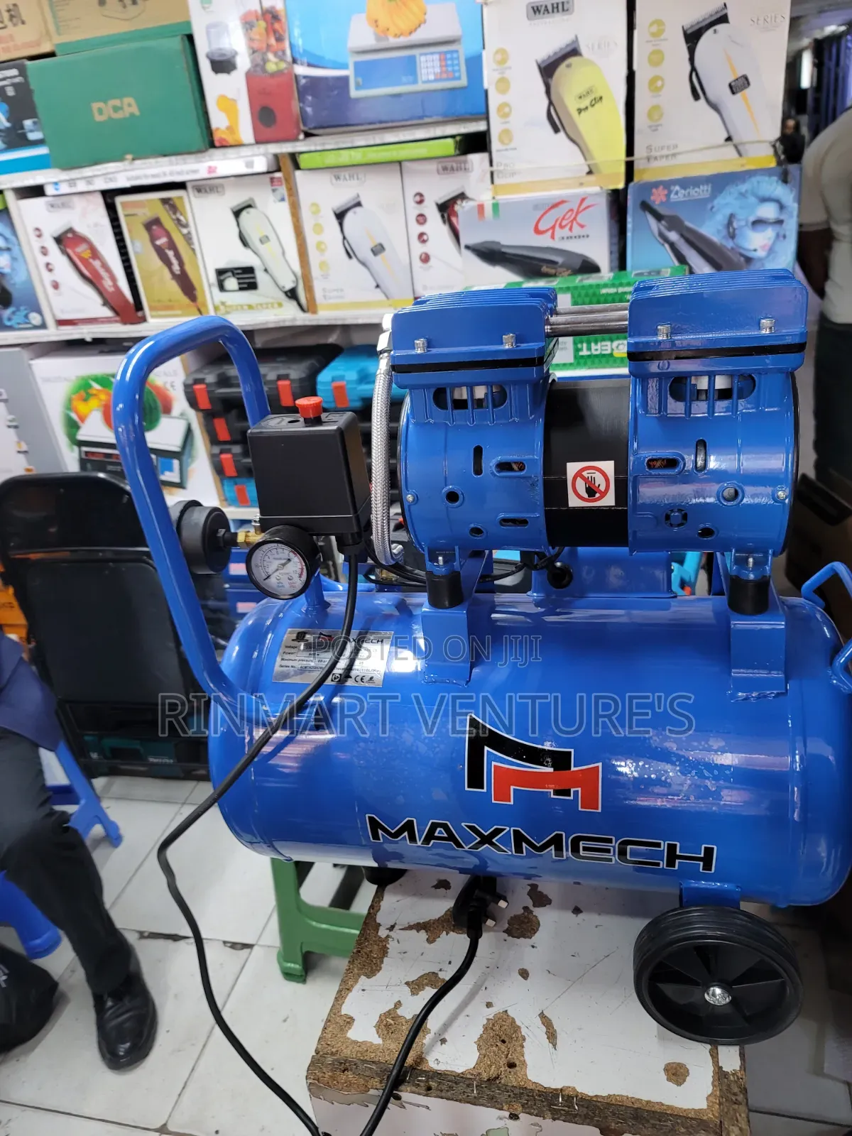 Maxmech Silent Electric Air Compressor 25l