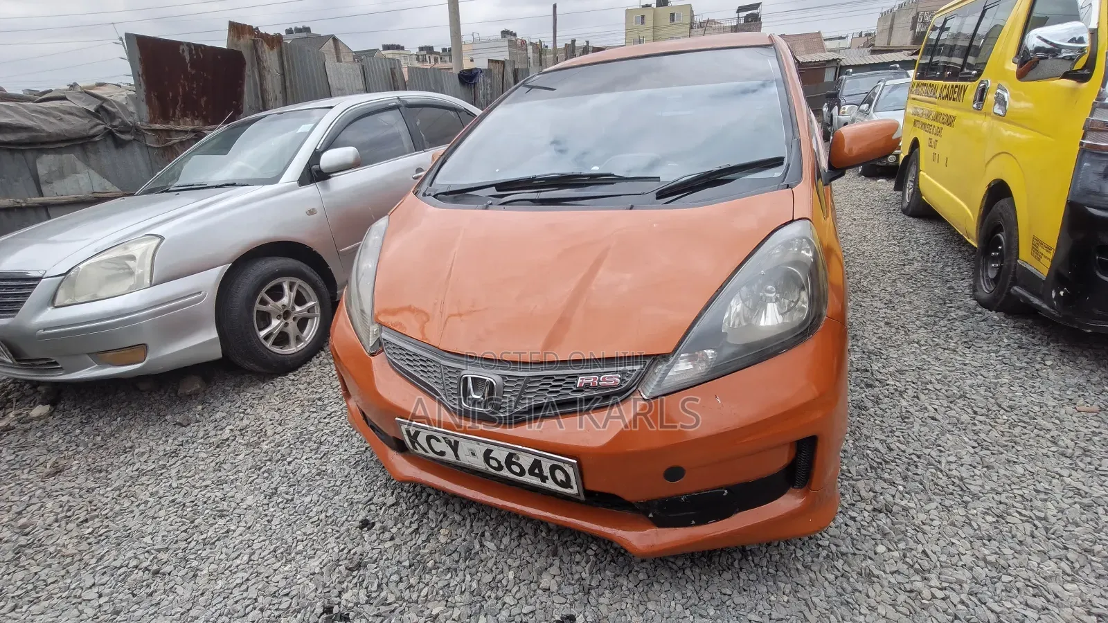 Honda Fit 2013 Orange
