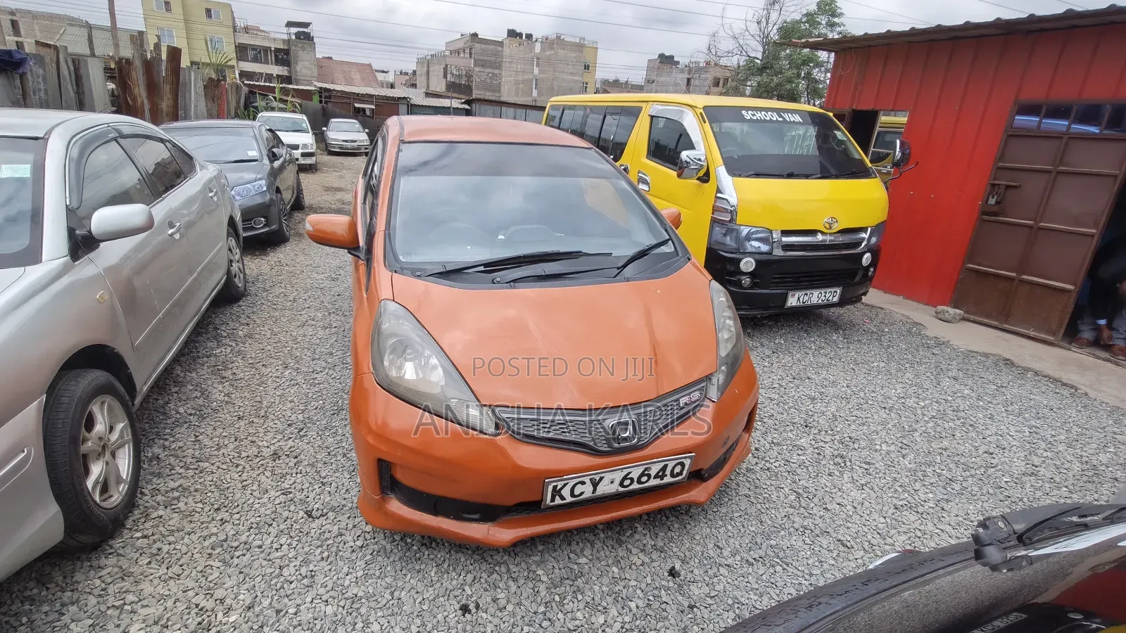 Honda Fit 2013 Orange